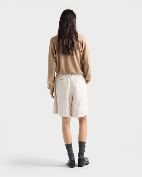 Cashmere polo sweater - Camel Brown Cashmere polo sweater - Camel Brown