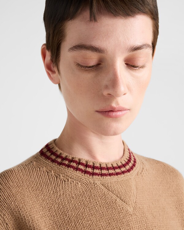 Wool and cashmere crew-neck sweater Wool and cashmere crew-neck sweater