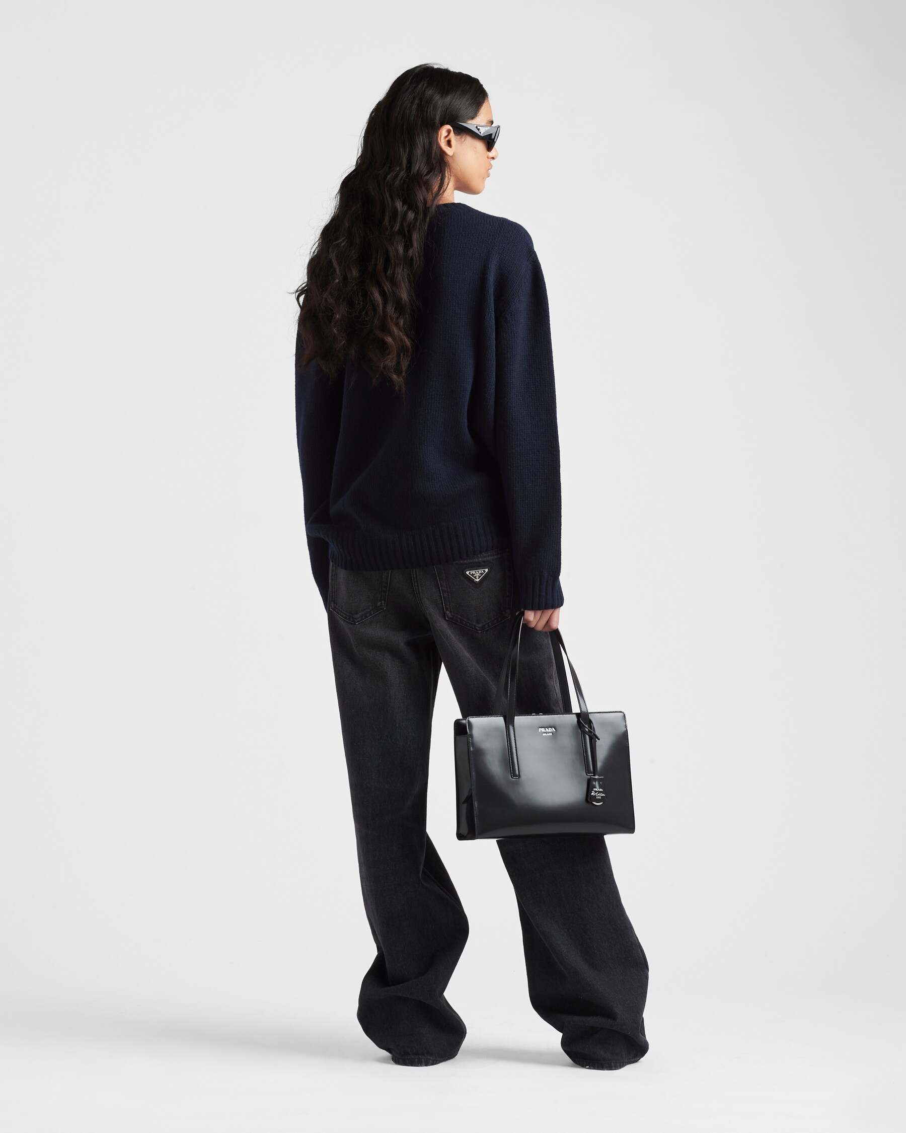PRADA SHORT-SLEEVE KNIT SWEATER STYLE 198 main image 1