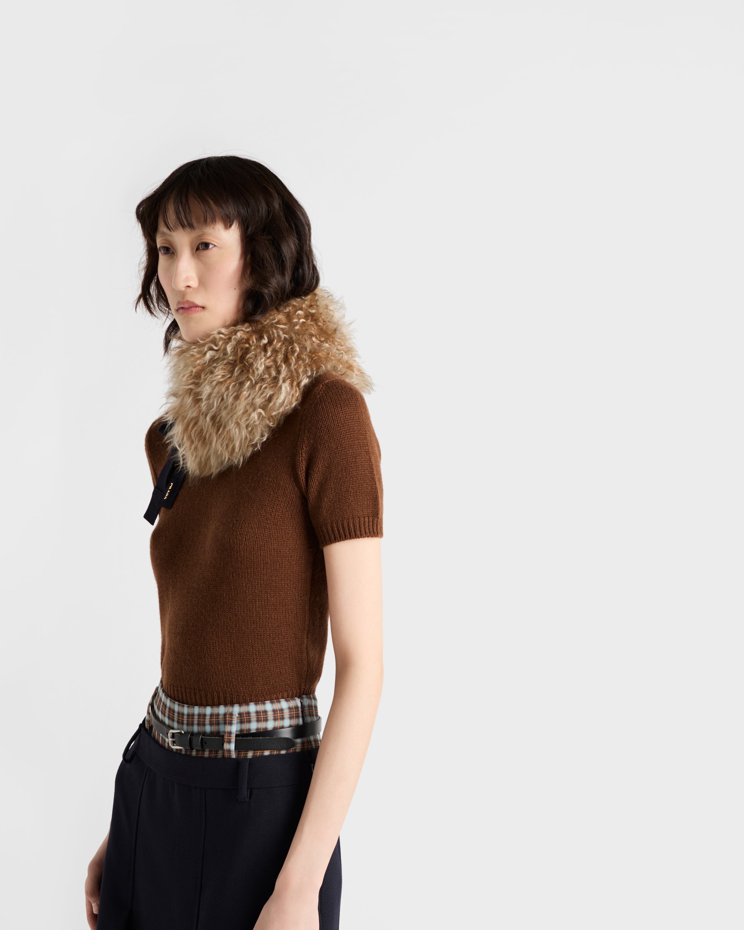 PRADA SS1995 Cashmere Silk セーター Top 40 三越伊勢丹 | PRADA/プラダ_Women通販 | カシミアxシルク