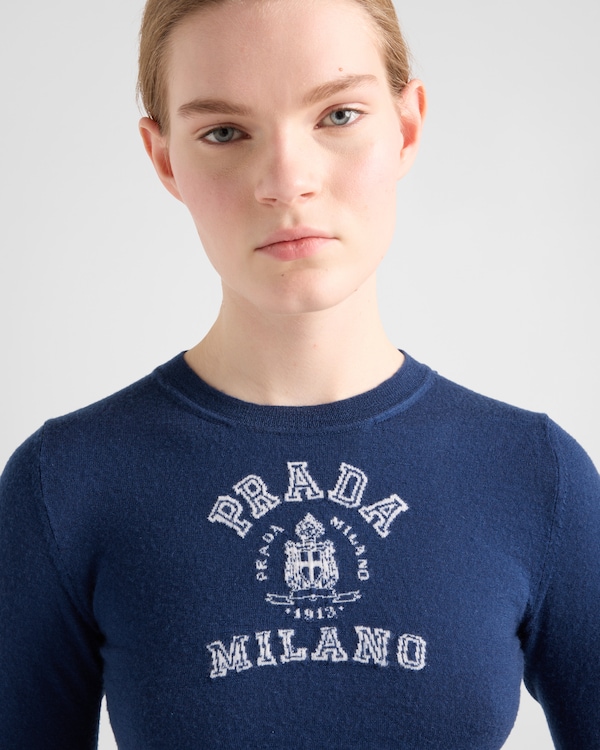 カシミヤ インターシャ セーター カシミヤ インターシャ セーター