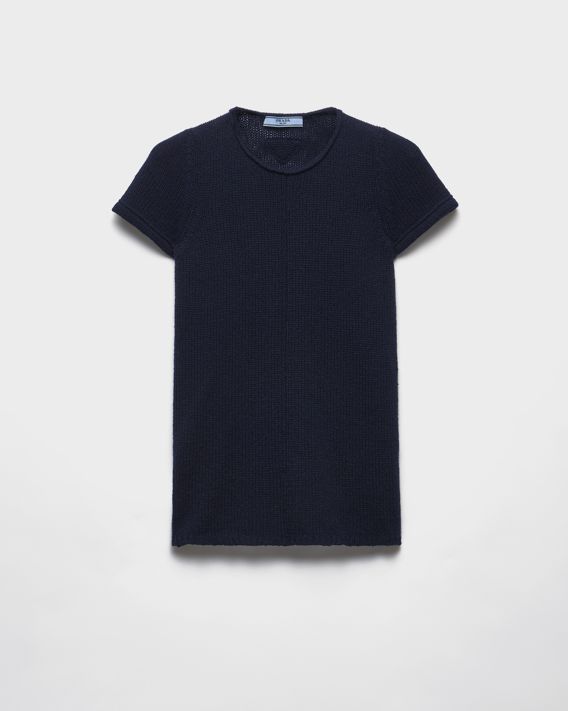 Prada Short-sleeved Cashmere Sweater
