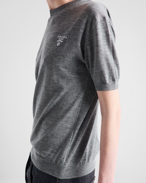 Pull à col rond en cachemire Pull à col rond en cachemire