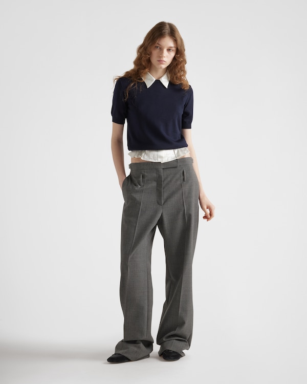 Wool crew-neck sweater Wool crew-neck sweater