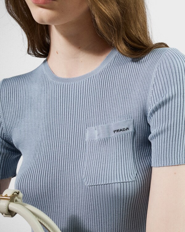 Silk crew-neck sweater Silk crew-neck sweater