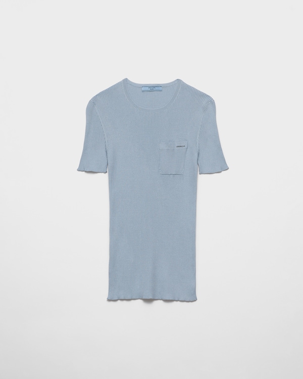 Silk crew-neck sweater Silk crew-neck sweater