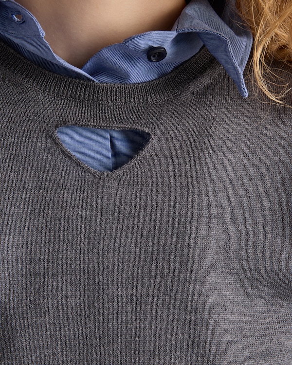 Wool crew-neck sweater Wool crew-neck sweater