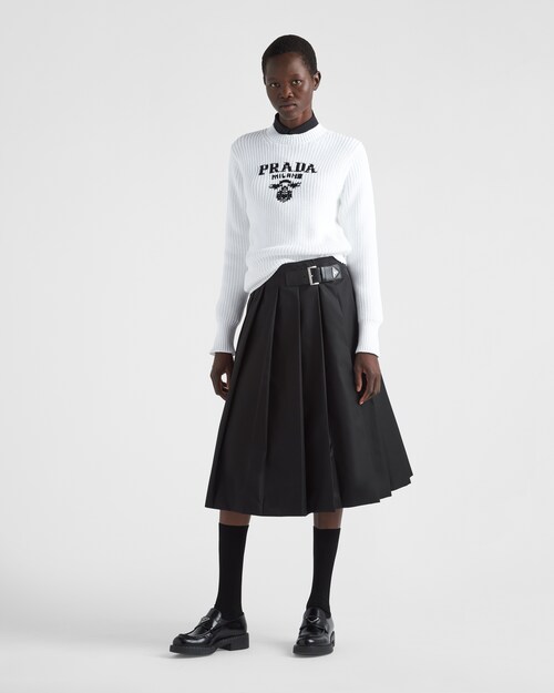Prada Cotton crew\u002Dneck sweater 2