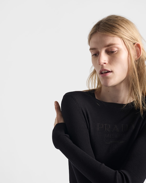 Superfine wool crew-neck sweater Superfine wool crew-neck sweater