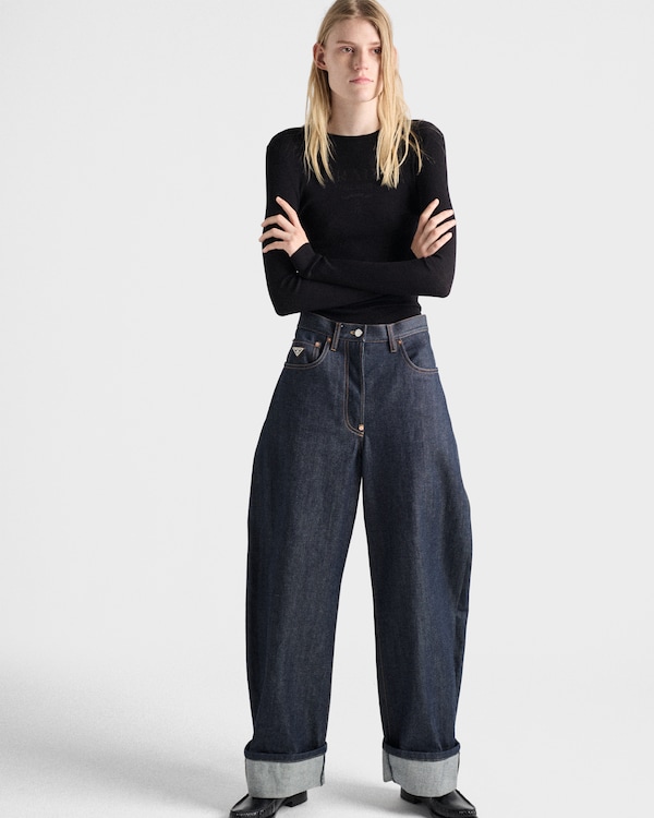 Superfine wool crew-neck sweater Superfine wool crew-neck sweater