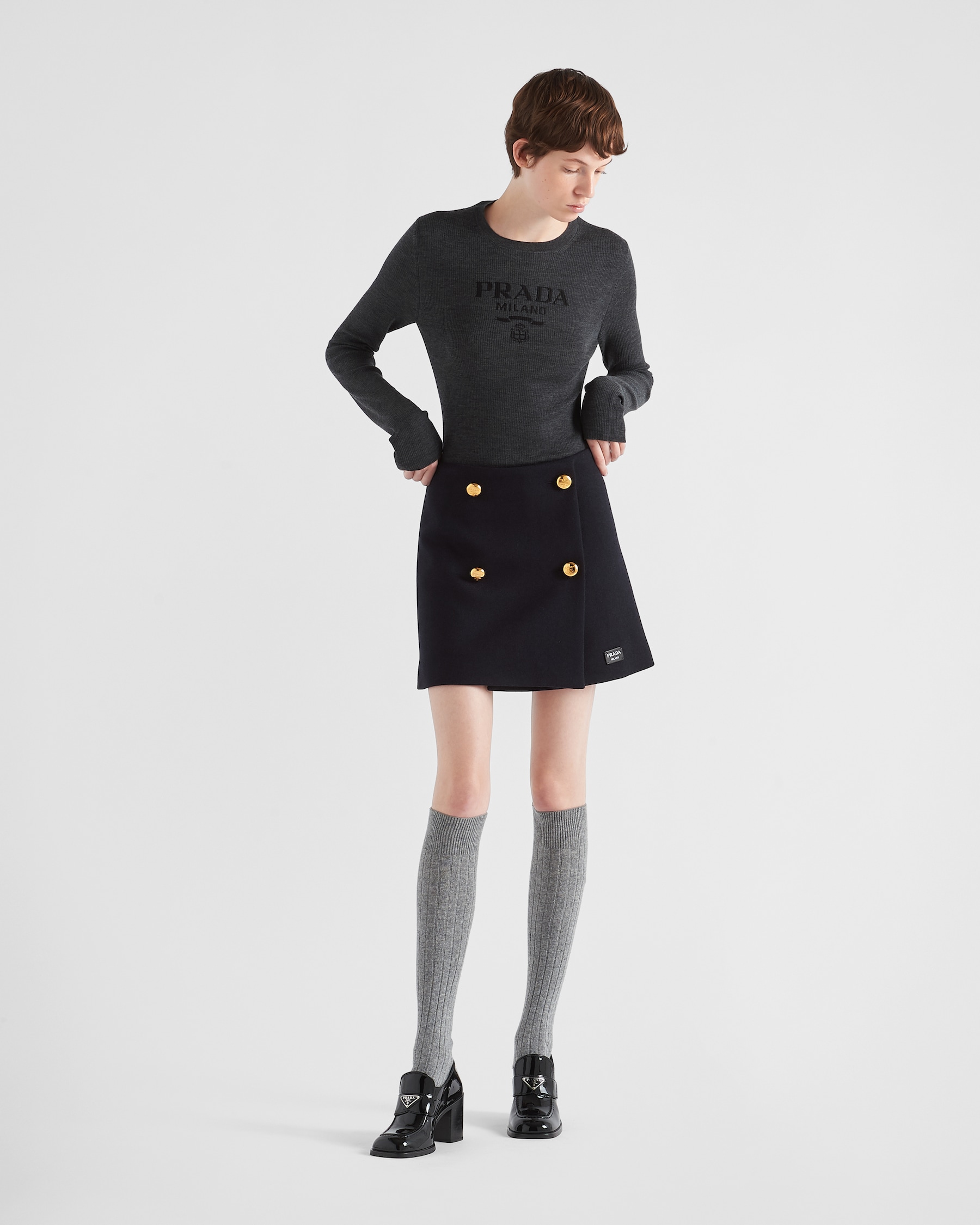 Prada Beige Wool Sweatshirt