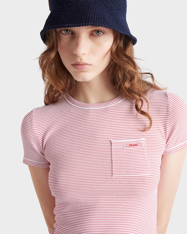 Striped crew-neck sweater Striped crew-neck sweater