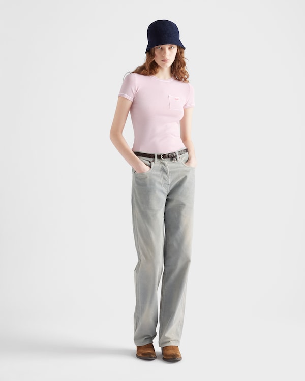 Striped crew-neck sweater Striped crew-neck sweater