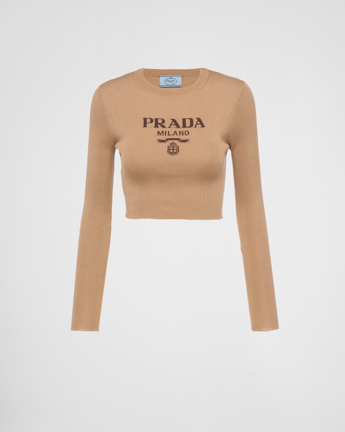 PRADA 25S SHORT-SLEEVE SWEATER 277 main image 0