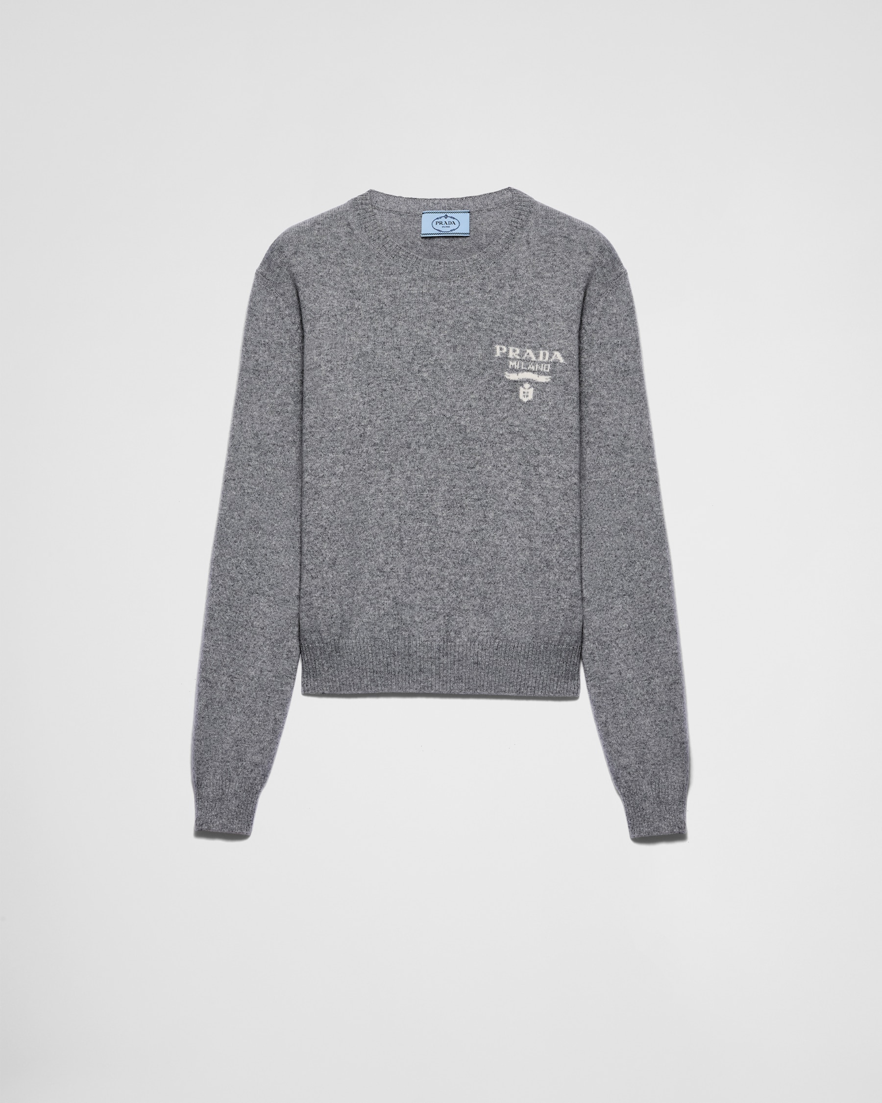 Prada Bicolor Silk Sweatshirt