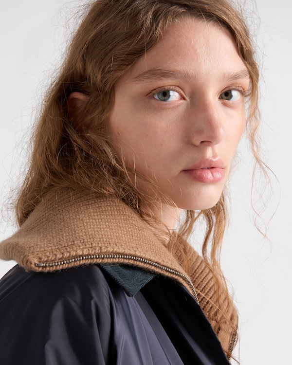 Ribbed knit cashmere sweater Ribbed knit cashmere sweater