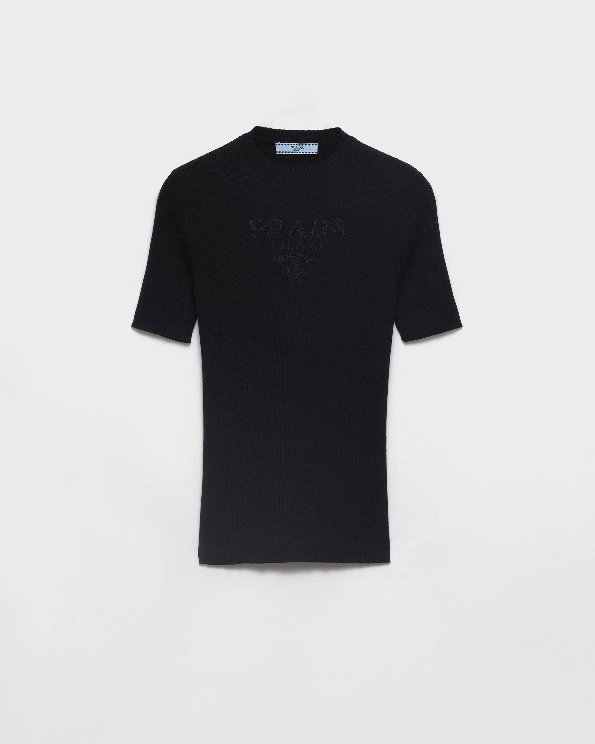 PRADA コットン クルーネック セーター 半袖 三越伊勢丹 | PRADA/プラダ_Women通販 | コットン クルーネック