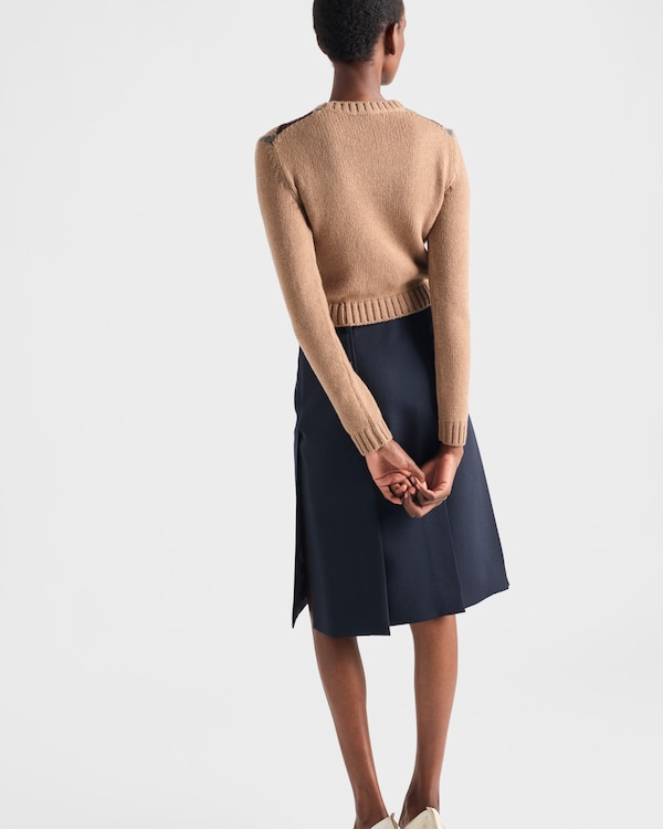 Pull à col rond en cachemire Pull à col rond en cachemire