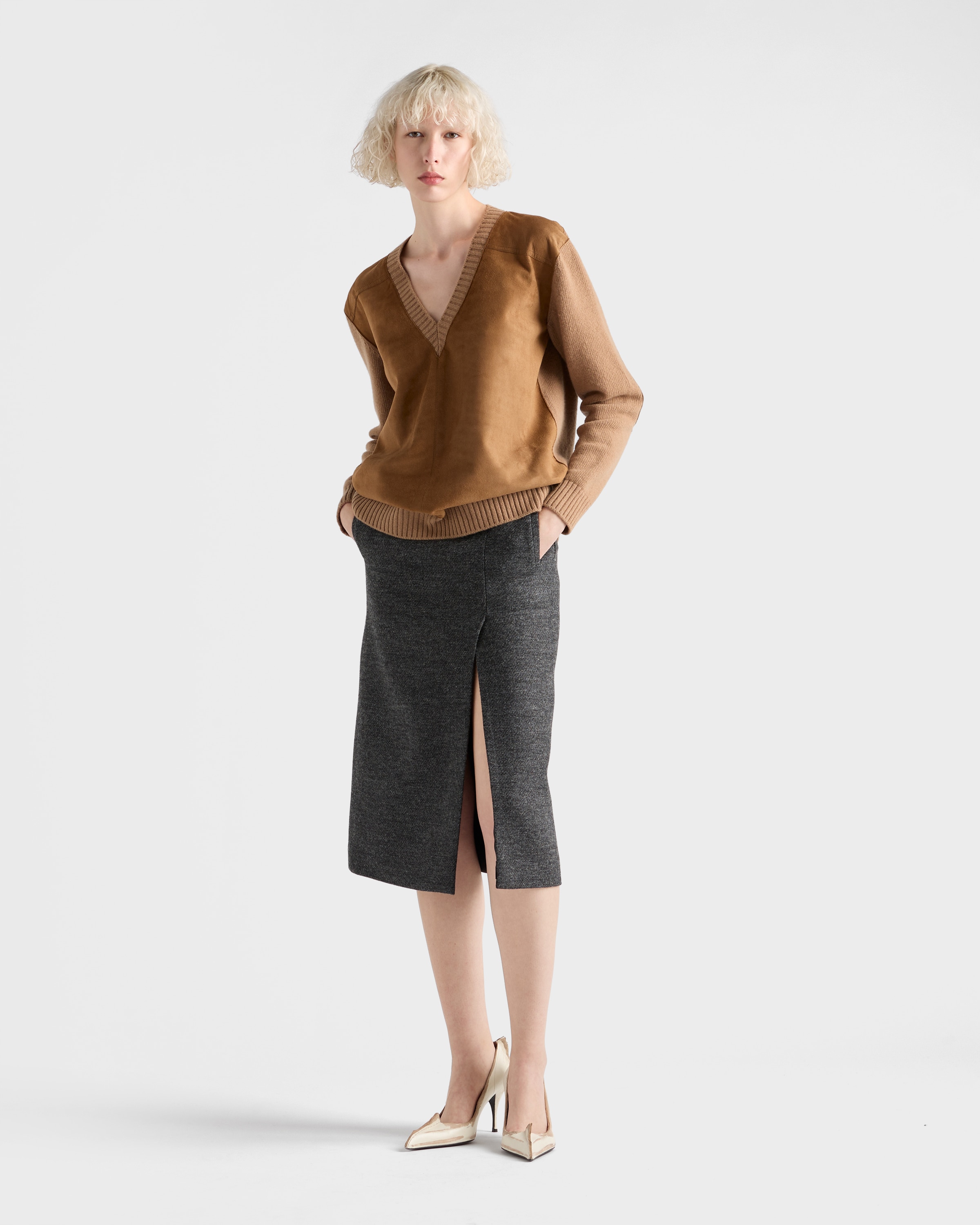 【美品】PRADA ブラック ニットセーター プラダ for UNIVERSAL STUDIOS 19AW ライニングニットセーター