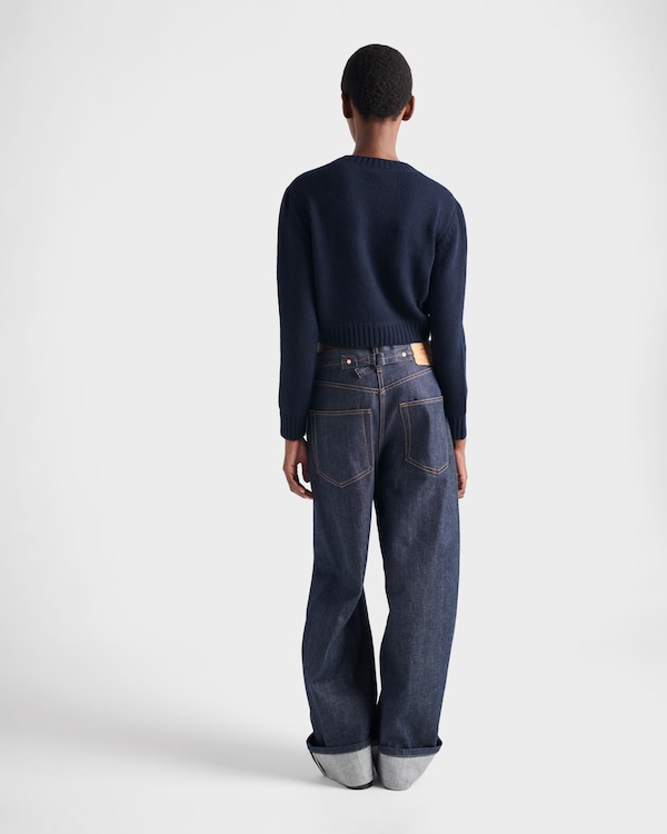 Wool and cashmere crew-neck sweater Wool and cashmere crew-neck sweater