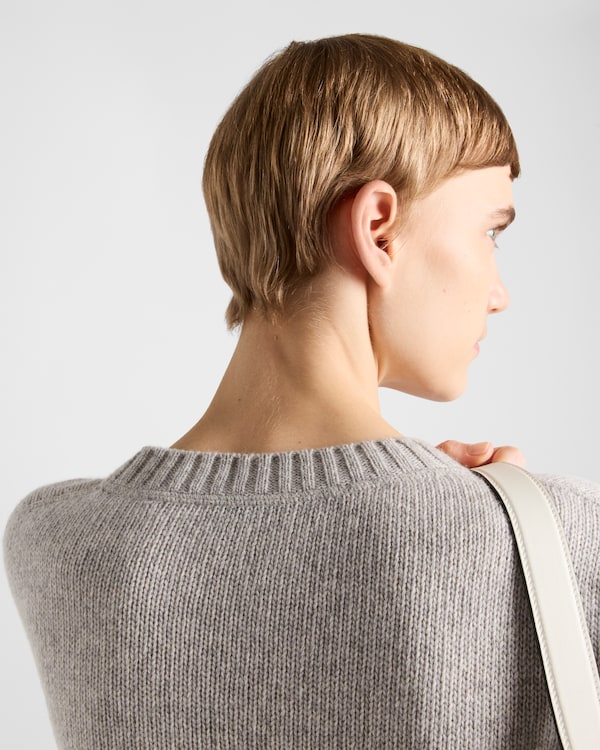 Wool and cashmere crew-neck sweater Wool and cashmere crew-neck sweater