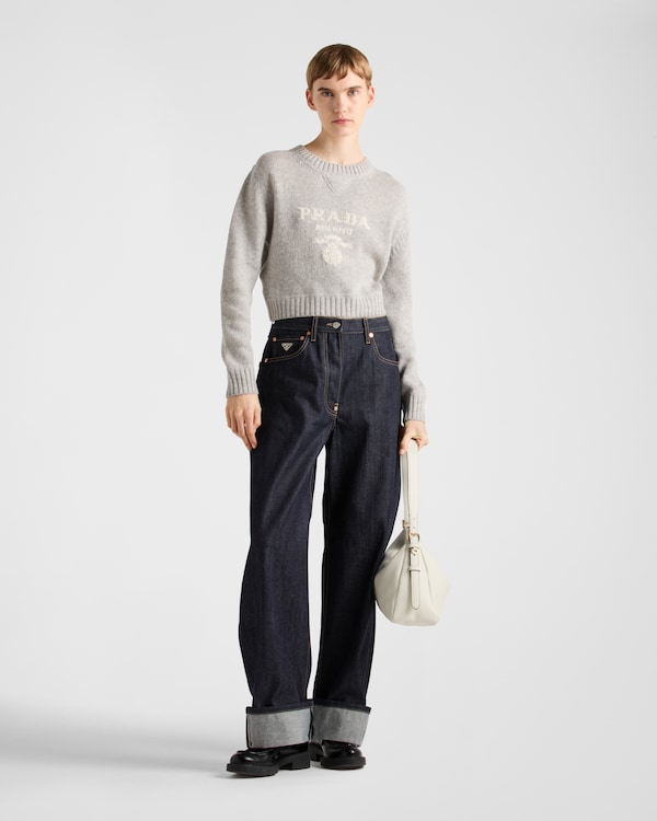 Wool and cashmere crew-neck sweater Wool and cashmere crew-neck sweater