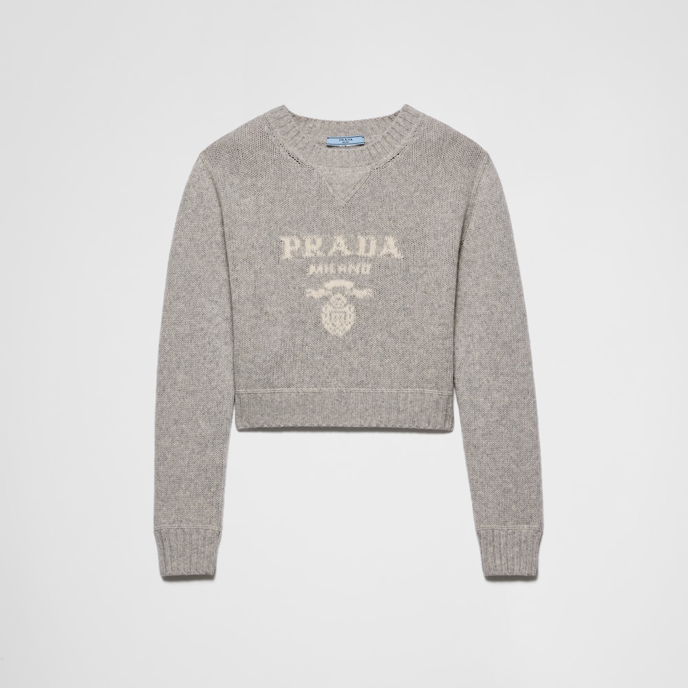 Prada Wool and cashmere crew-neck sweater 1