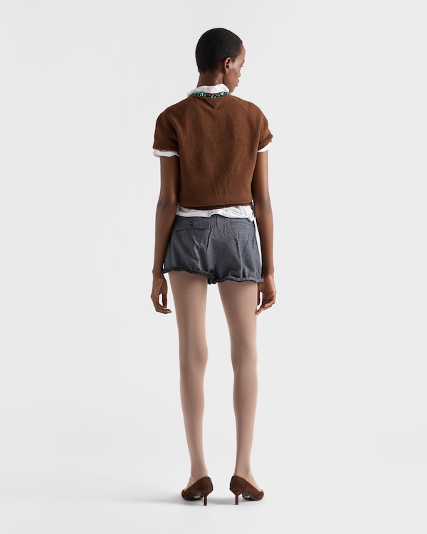 Maglia girocollo in lana e cashmere Maglia girocollo in lana e cashmere