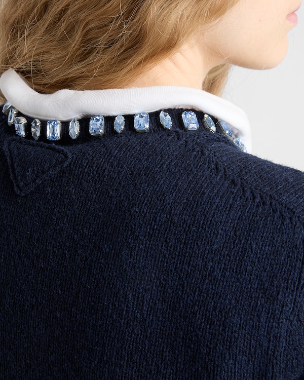 Wool and cashmere crew-neck sweater Wool and cashmere crew-neck sweater