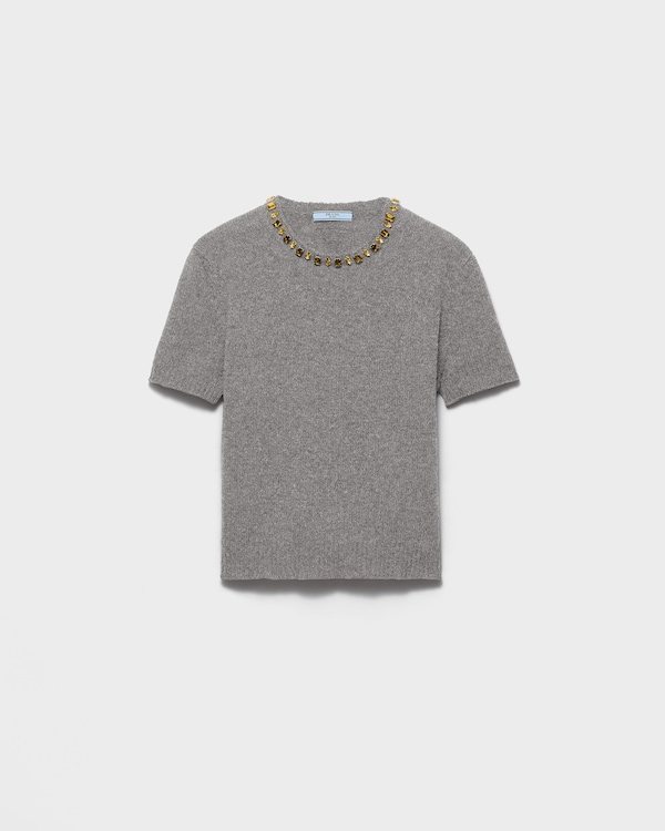 Wool and cashmere crew-neck sweater Wool and cashmere crew-neck sweater