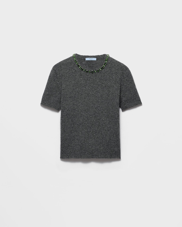 Wool and cashmere crew-neck sweater Wool and cashmere crew-neck sweater