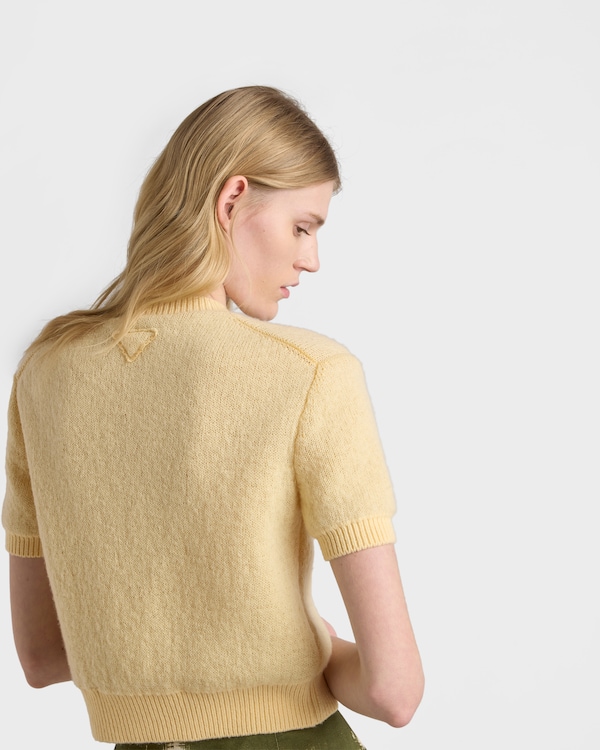 Cashmere crew-neck sweater - Cream Cashmere crew-neck sweater - Cream