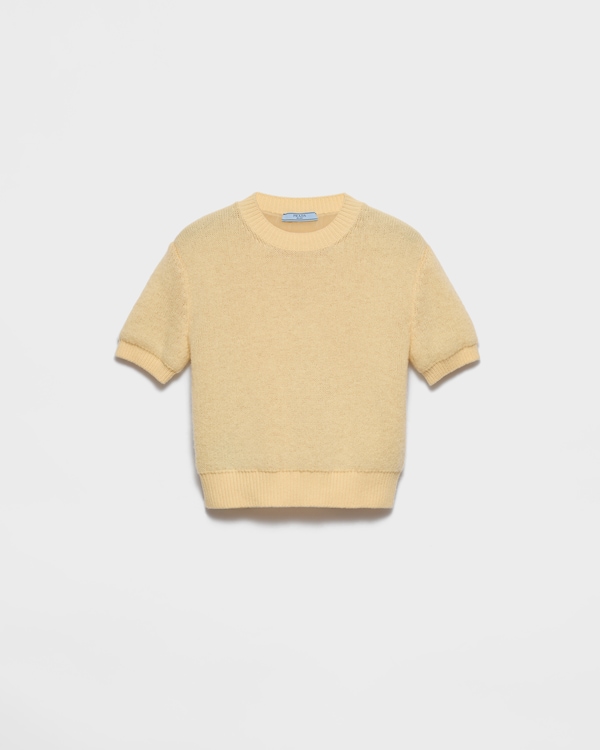 Cashmere crew-neck sweater - Cream Cashmere crew-neck sweater - Cream