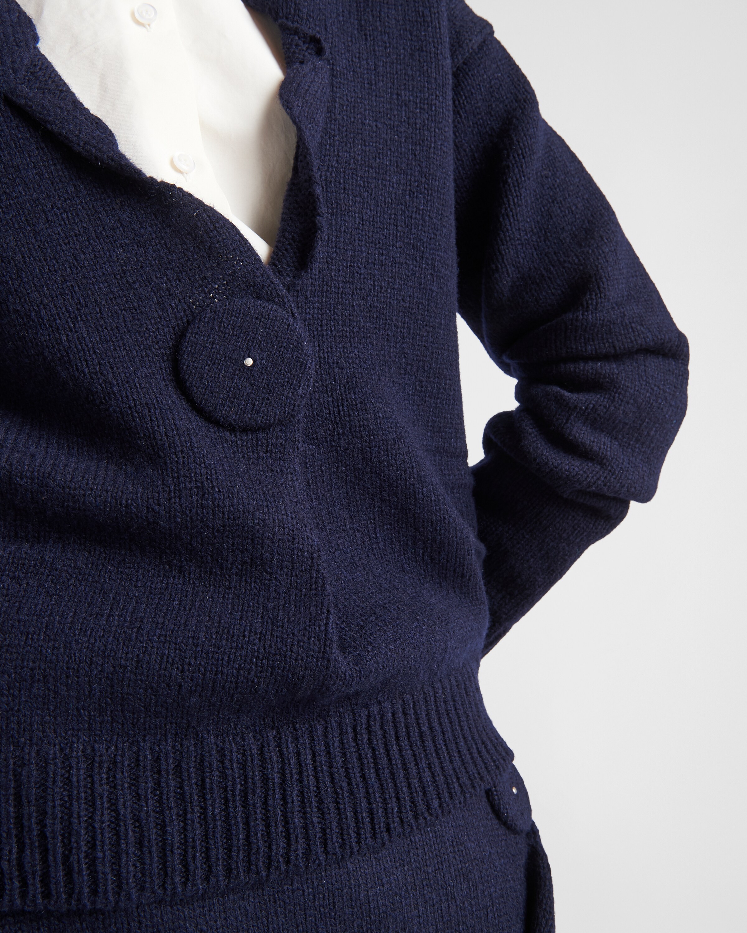 Prada Wool and cashmere V\u002Dneck sweater 3