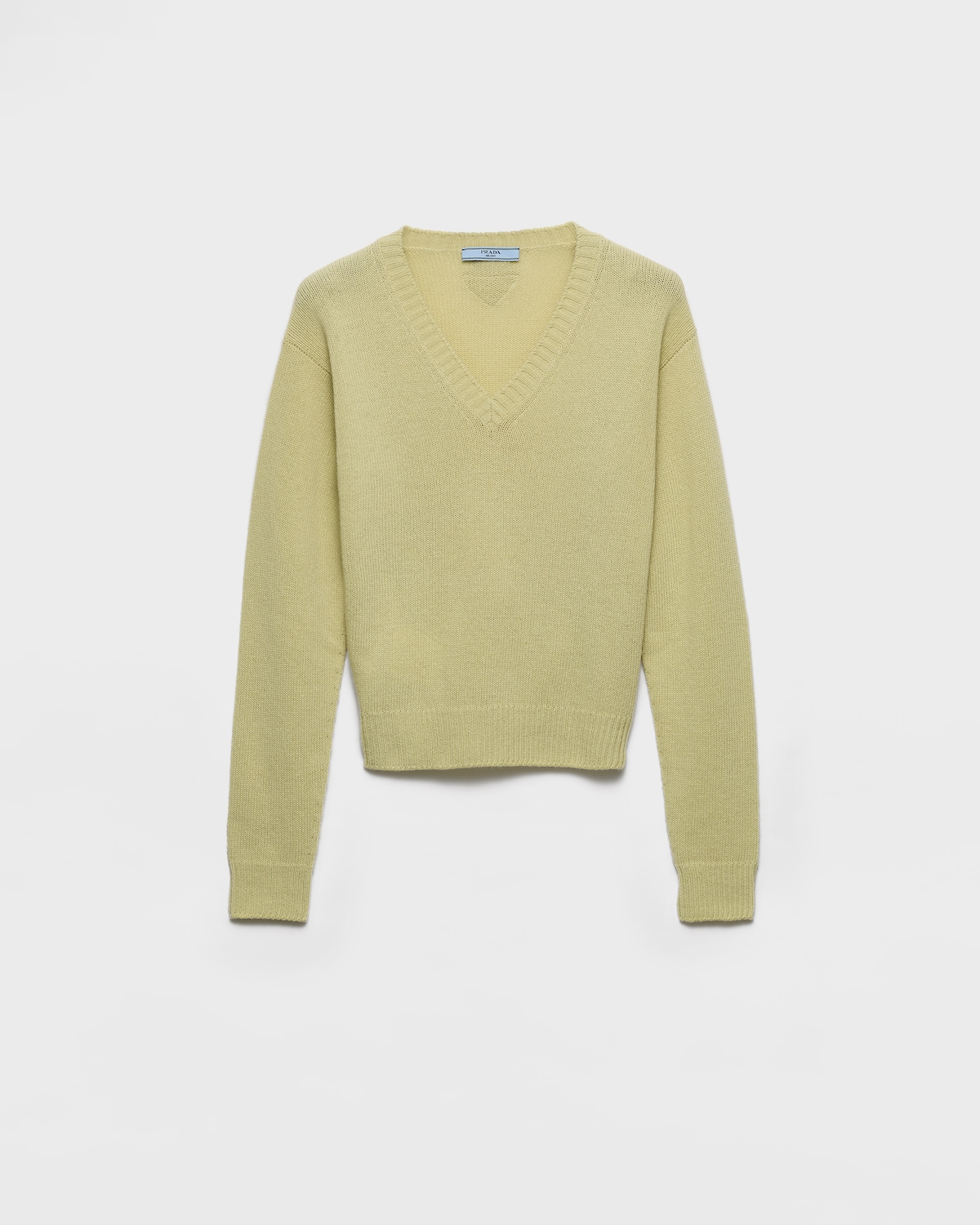 Wool and cashmere V-neck sweater
