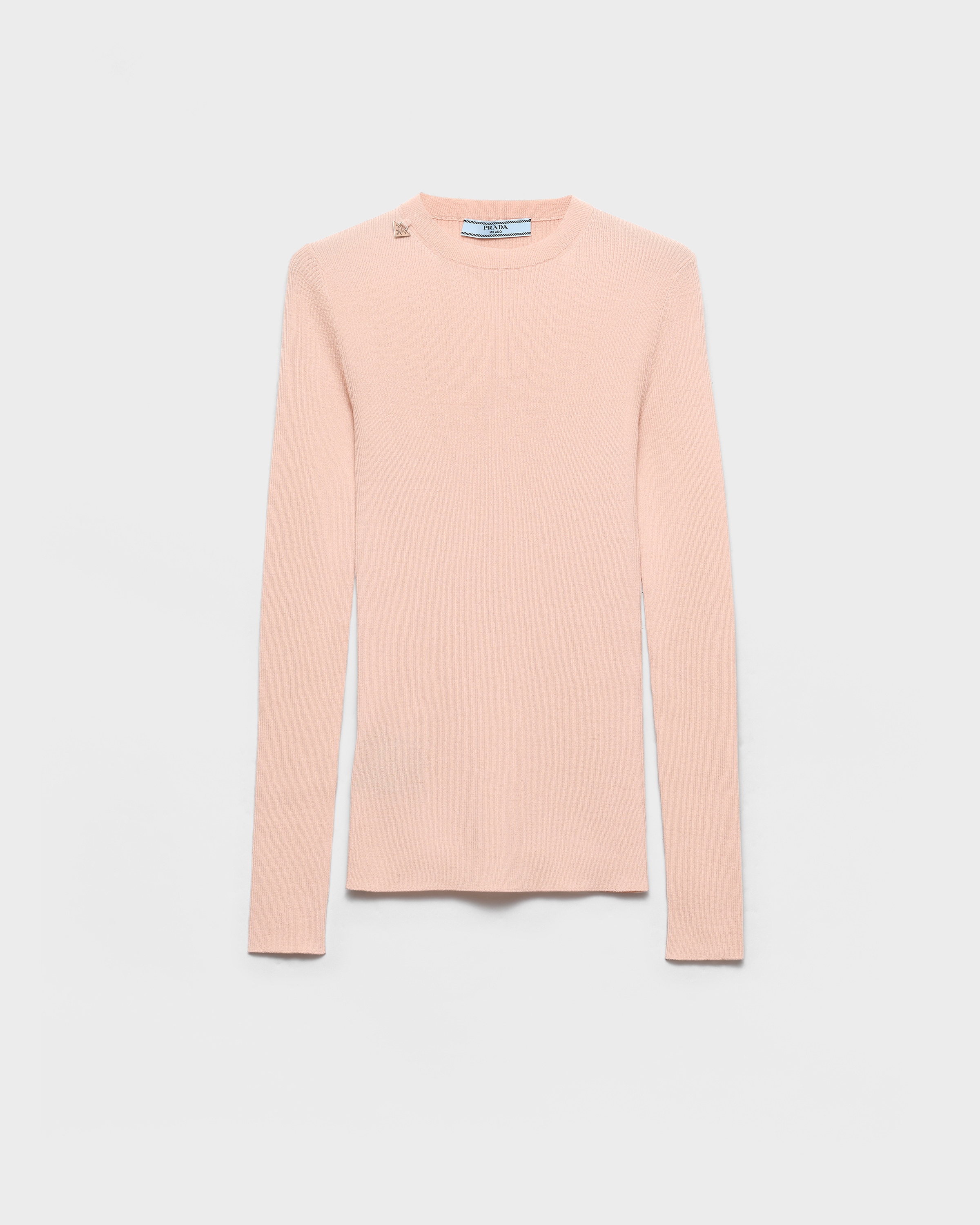 Wool crew-neck sweater
