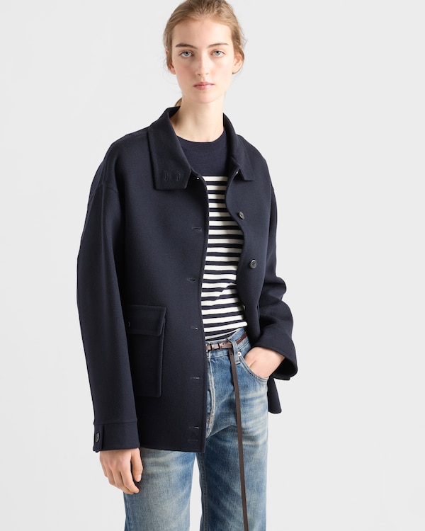 Striped wool sweater - Blue/White Striped wool sweater - Blue/White