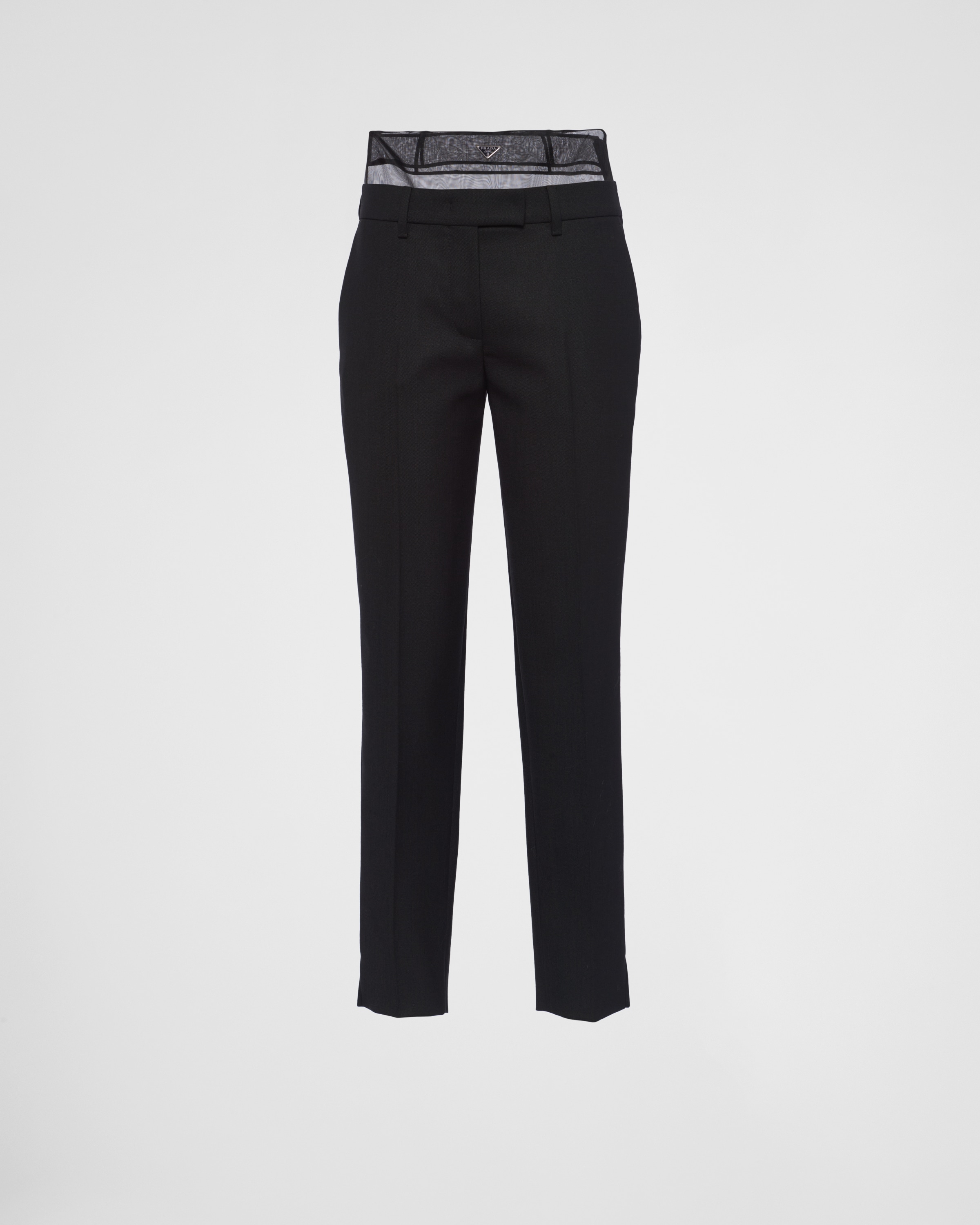 Prada wool sales pants