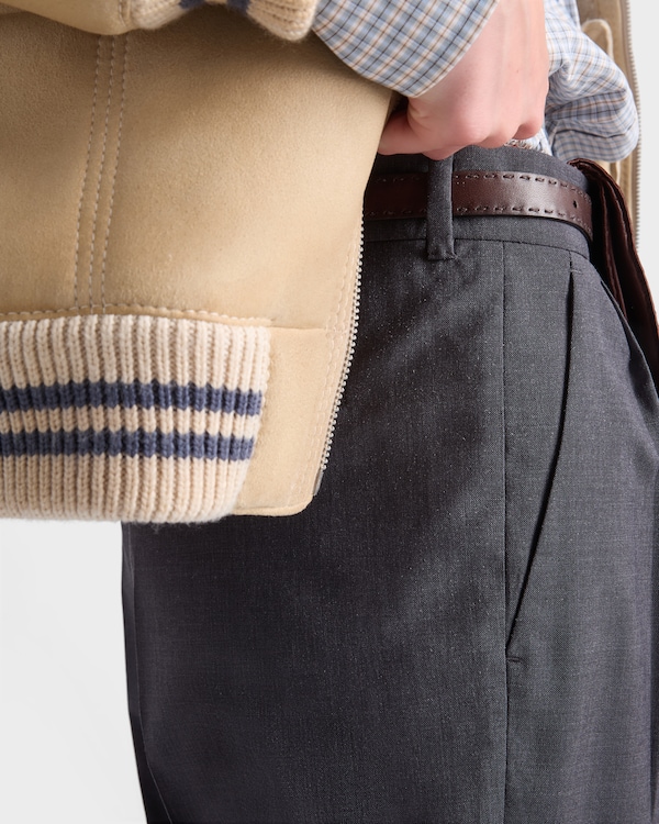 Light mohair pants - Slate Gray Light mohair pants - Slate Gray