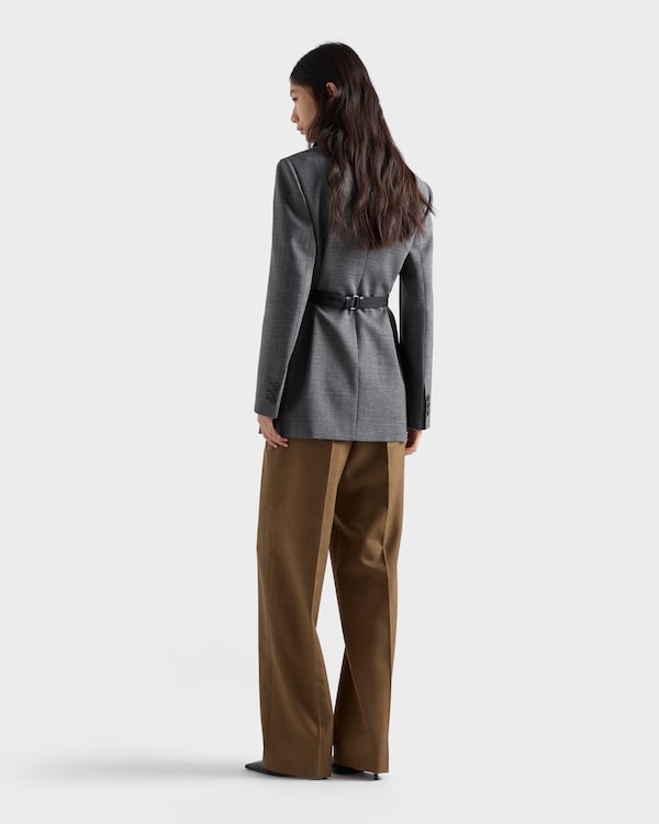 Pantalon en laine - Tabac Pantalon en laine - Tabac