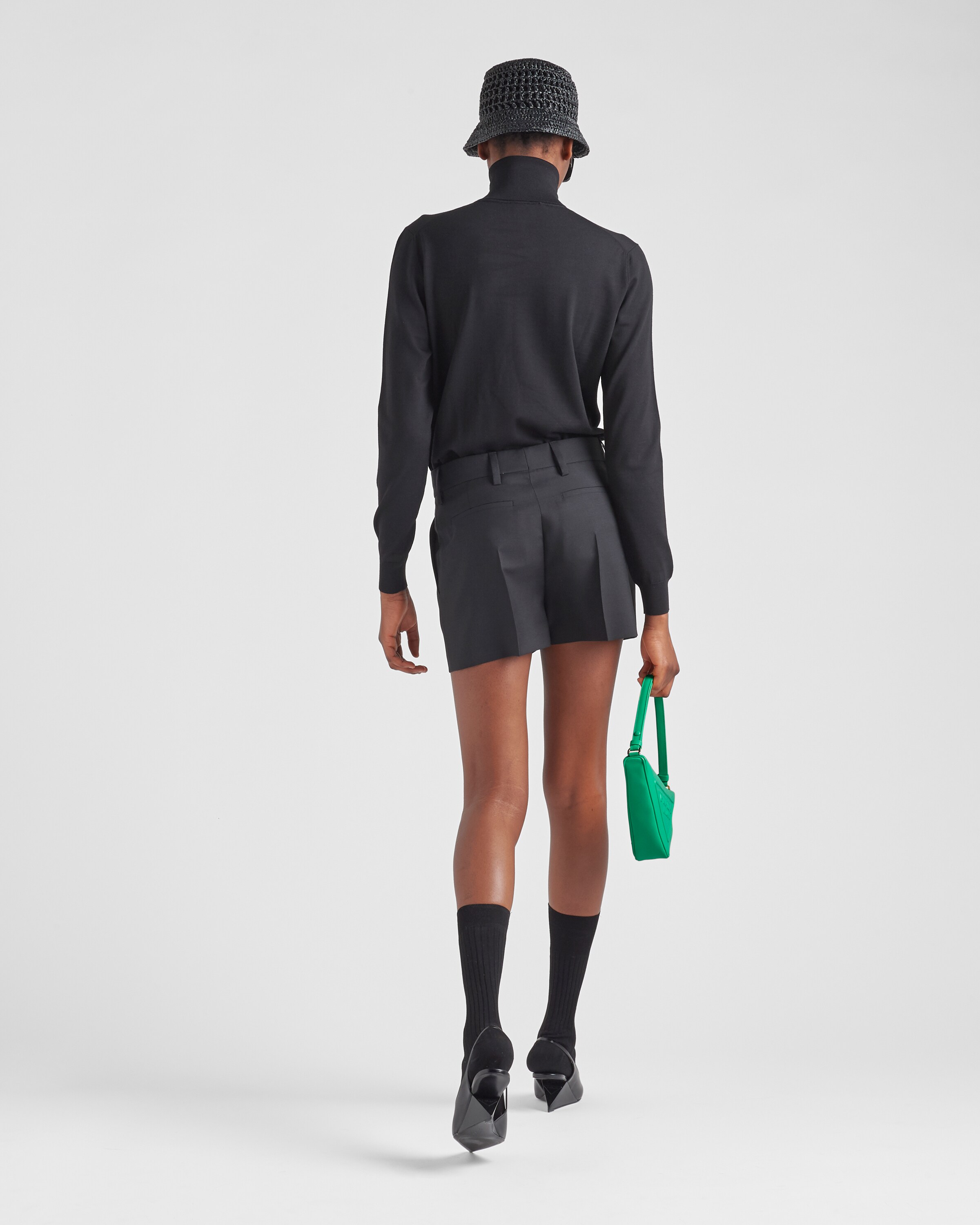 Prada Light mohair shorts 5