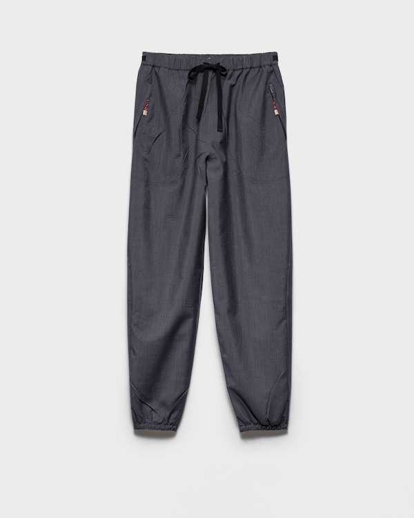 Jogginghose aus Light Mohair - Schiefergrau Jogginghose aus Light Mohair - Schiefergrau