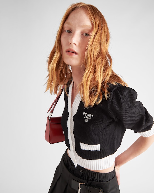 Mini cardigan in cotone Mini cardigan in cotone