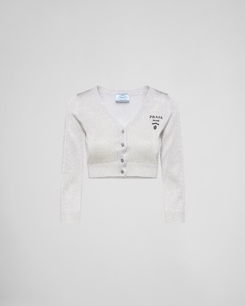 Prada Lurex 面料短裁开衫 1