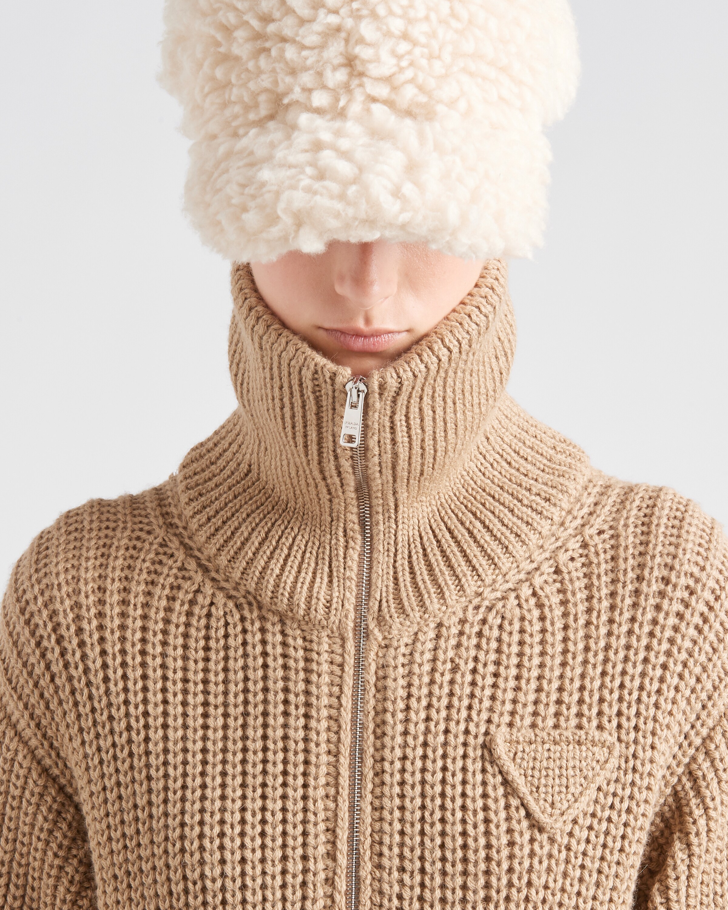 Prada كارديغان من صوف الألبكة 3