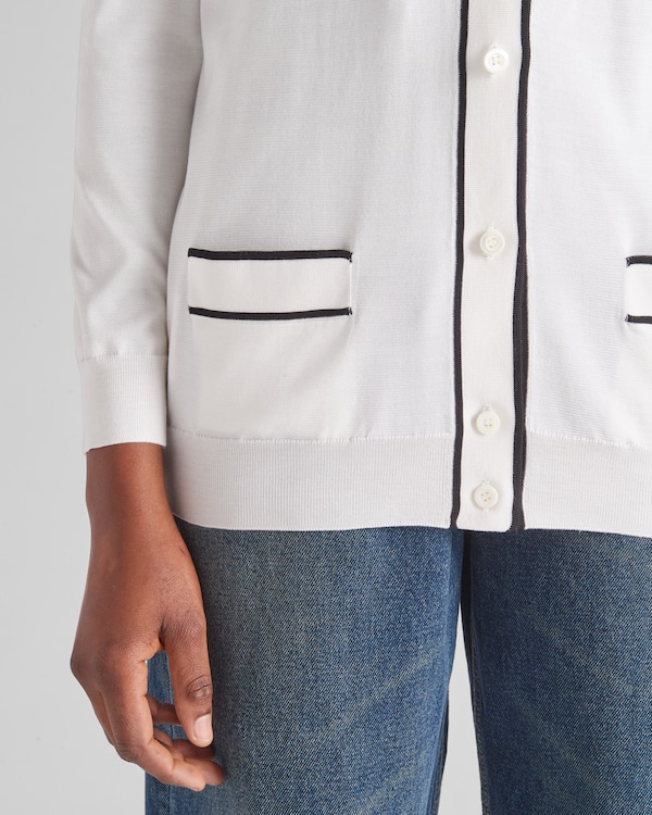 Silk cardigan Silk cardigan