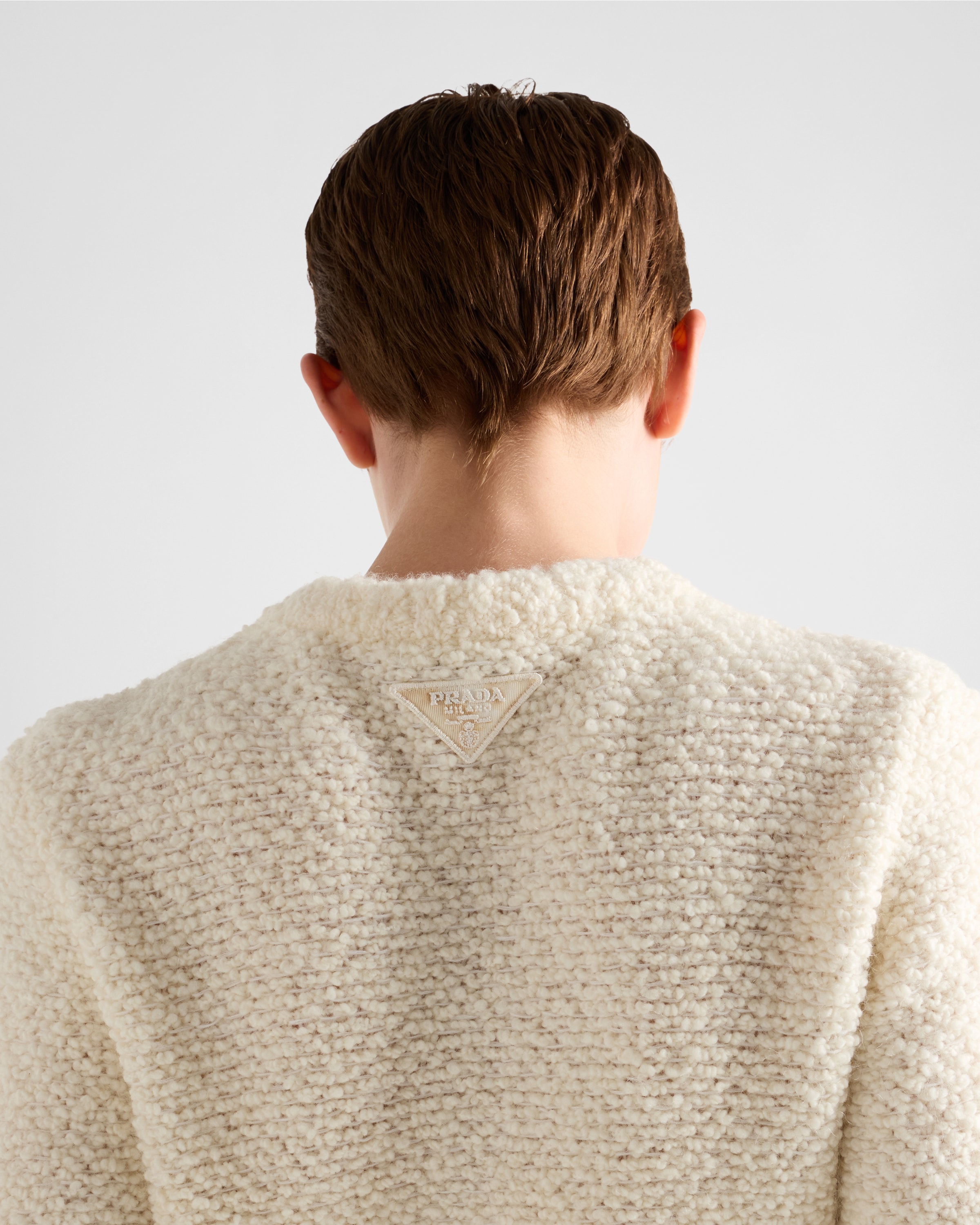 Prada mohair cardigan shop