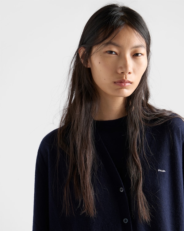 Cashmere cardigan - Navy Cashmere cardigan - Navy