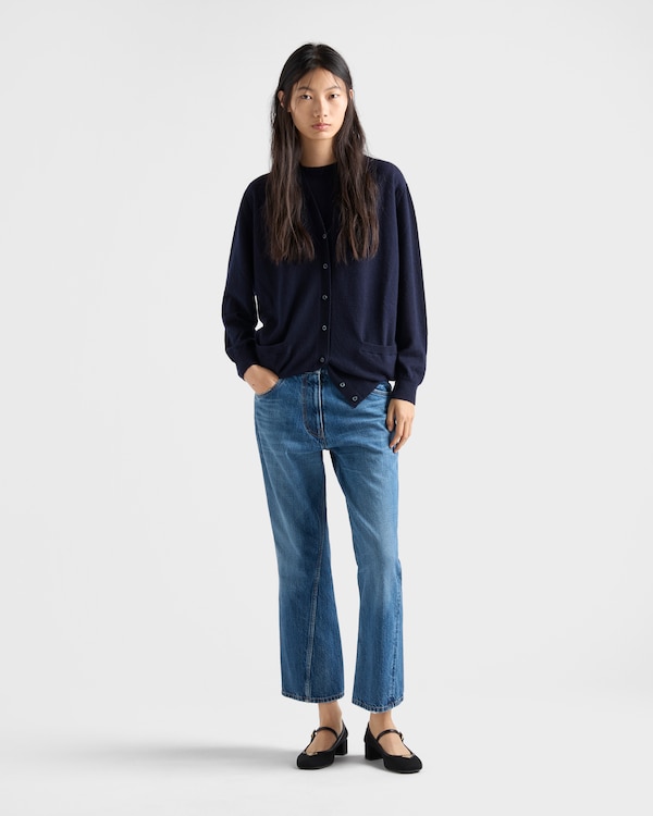 Cashmere cardigan - Navy Cashmere cardigan - Navy