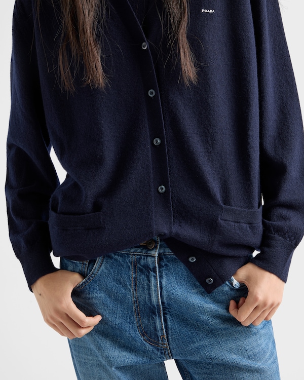 Cashmere cardigan - Navy Cashmere cardigan - Navy